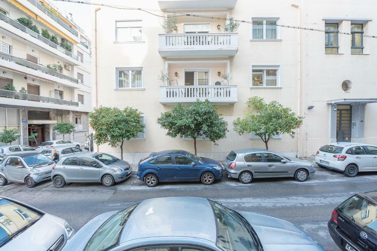Athens Centre Flat 2 Min. From Evangelismos Metro Экстерьер фото